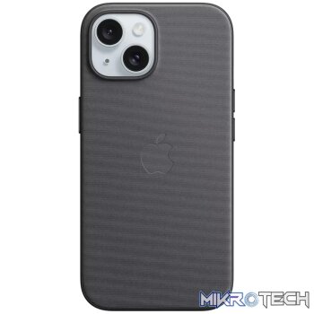 iPhone 15 FineWoven Case with MagSafe - Black