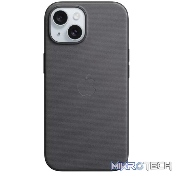 iPhone 15 FineWoven Case with MagSafe - Black iPhone 15 FineWoven Case with MagSafe - Black