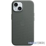 iPhone 15 FineWoven Case with MagSafe - Evergreen