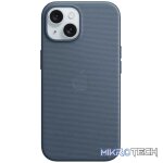 iPhone 15 FineWoven Case with MagSafe - Pacific Blue