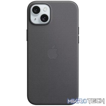 iPhone 15 Plus FineWoven Case with MagSafe - Black