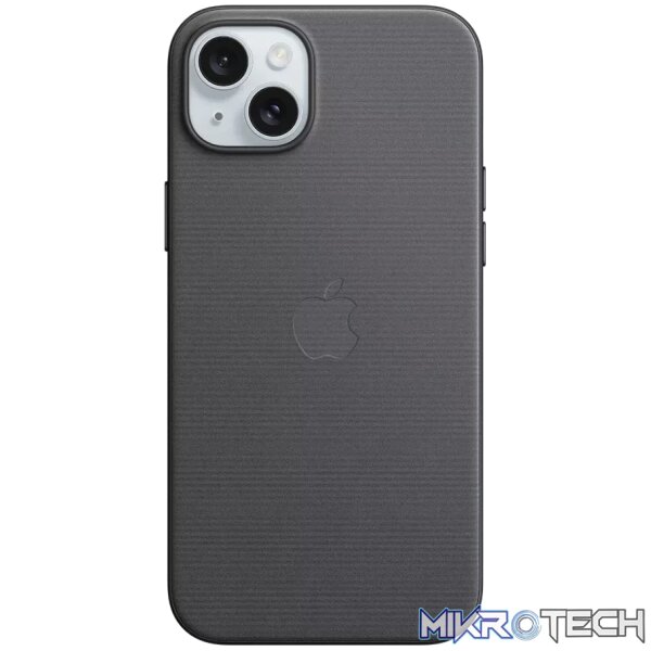 iPhone 15 Plus FineWoven Case with MagSafe - Black iPhone 15 Plus FineWoven Case with MagSafe - Black