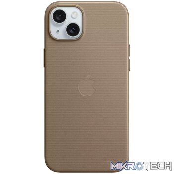 iPhone 15 Plus FineWoven Case with MagSafe - Taupe
