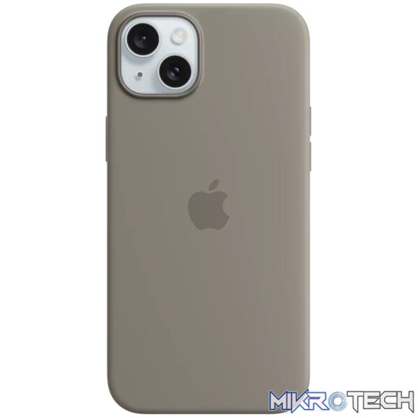 iPhone 15 Plus Silicone Case with MagSafe - Clay iPhone 15 Plus Silicone Case with MagSafe - Clay