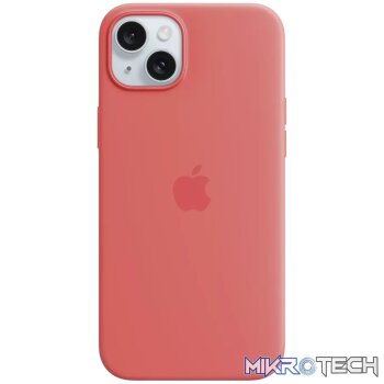 iPhone 15 Plus Silicone Case with MagSafe - Guava