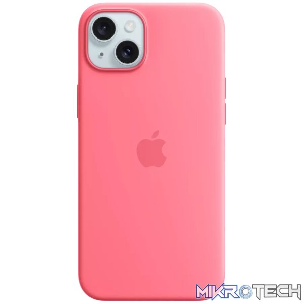 iPhone 15 Plus Silicone Case with MagSafe - Pink iPhone 15 Plus Silicone Case with MagSafe - Pink