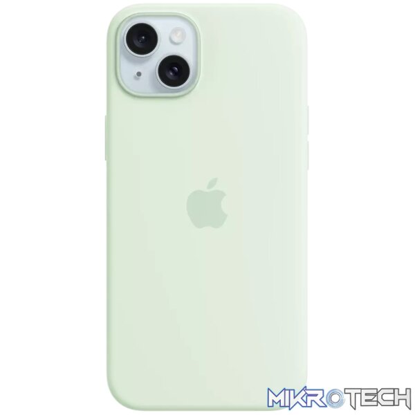 iPhone 15 Plus Silicone Case with MagSafe - Soft Min iPhone 15 Plus Silicone Case with MagSafe - Soft Min
