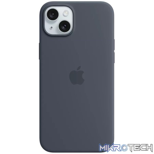 iPhone 15 Plus Silicone Case with MagSafe - Storm Blue iPhone 15 Plus Silicone Case with MagSafe - Storm Blue