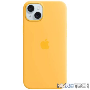 iPhone 15 Plus Silicone Case with MagSafe - Sunshine