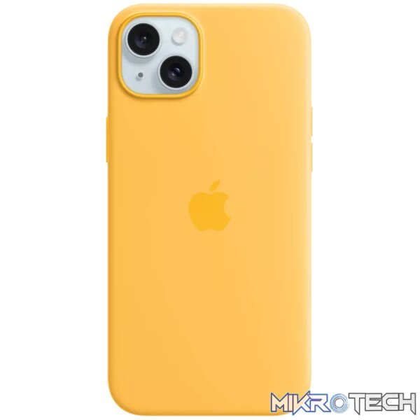 iPhone 15 Plus Silicone Case with MagSafe - Sunshine iPhone 15 Plus Silicone Case with MagSafe - Sunshine