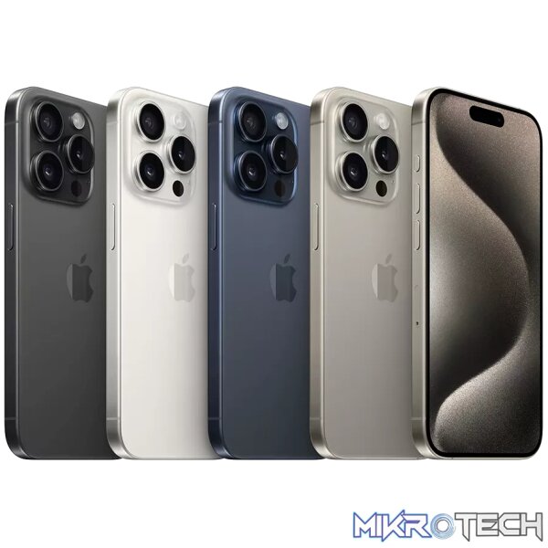 Apple iPhone 15 Pro 6.1-inch 256GB 5G iOS Natural Titanium - Image 5