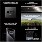 Apple iPhone 15 Pro 6.1-inch 512GB 5G iOS Natural Titanium - Image 7