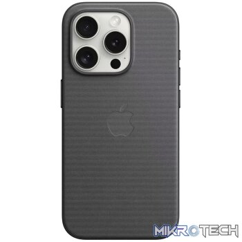 iPhone 15 Pro FineWoven Case with MagSafe - Black