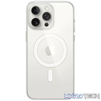 iPhone 15 Pro Max Clear Case with MagSafe