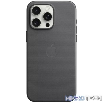 iPhone 15 Pro Max FineWoven Case with MagSafe - Black