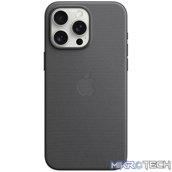 iPhone 15 Pro Max FineWoven Case with MagSafe - Black iPhone 15 Pro Max FineWoven Case with MagSafe - Black