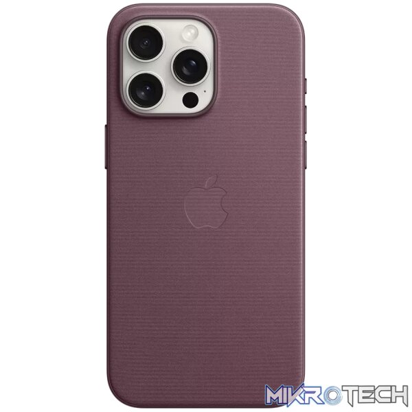 iPhone 15 Pro Max FineWoven Case with MagSafe - Mulberry iPhone 15 Pro Max FineWoven Case with MagSafe - Mulberry