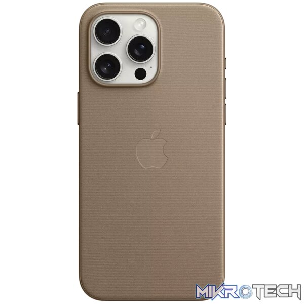 iPhone 15 Pro Max FineWoven Case with MagSafe - Taupe iPhone 15 Pro Max FineWoven Case with MagSafe - Taupe