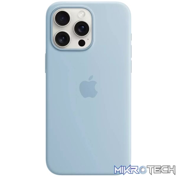 iPhone 15 Pro Max Silicone Case with MagSafe - Light Blue iPhone 15 Pro Max Silicone Case with MagSafe - Light Blue