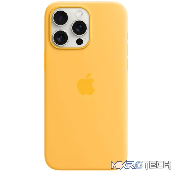 iPhone 15 Pro Max Silicone Case with MagSafe - Sunshine iPhone 15 Pro Max Silicone Case with MagSafe - Sunshine