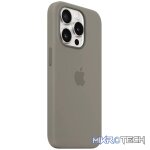 Apple iPhone 15 Pro Clay Silicone Case with MagSafe Support - Image 2