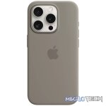 iPhone 15 Pro Silicone Case with MagSafe - Clay