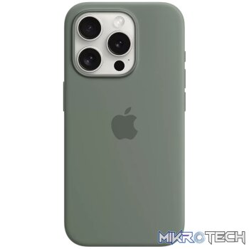 iPhone 15 Pro Silicone Case with MagSafe - Cypress