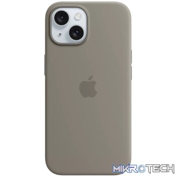 iPhone 15 Silicone Case with MagSafe - Clay