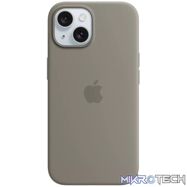 iPhone 15 Silicone Case with MagSafe - Clay iPhone 15 Silicone Case with MagSafe - Clay