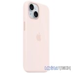 iPhone 15 Silicone Case with MagSafe - Light Pink - Image 2