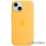 iPhone 15 Silicone Case with MagSafe - Sunshine