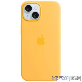 iPhone 15 Silicone Case with MagSafe - Sunshine