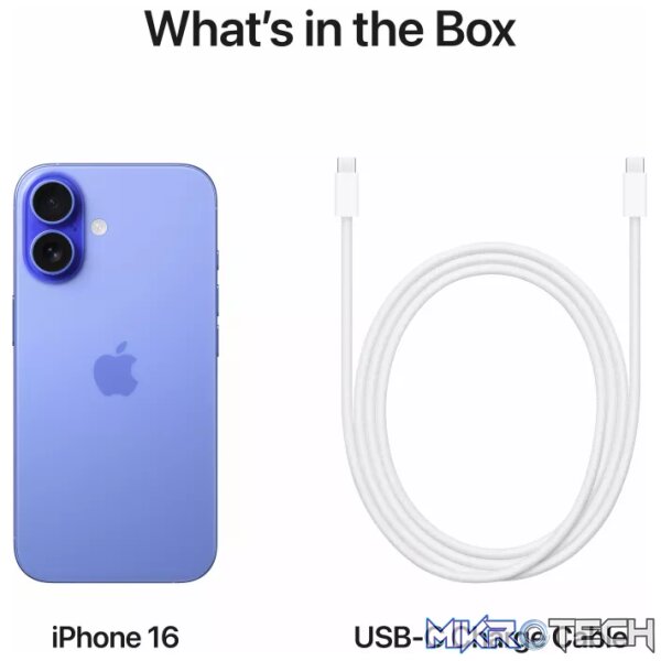 Apple iPhone 16 6.1-inch 128GB 5G iOS Ultramarine - Image 8