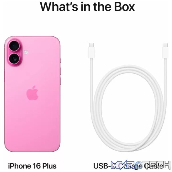 Apple iPhone 16 Plus 6.7-inch 128GB 5G iOS Pink - Image 8