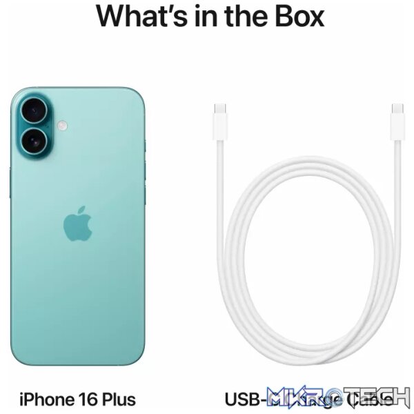 Apple iPhone 16 Plus 6.7-inch 128GB 5G iOS Teal - Image 8