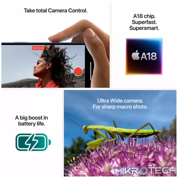 Apple iPhone 16 Plus 6.7-inch 256GB 5G iOS Black - Image 7