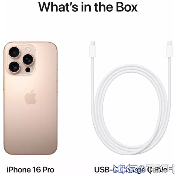 Apple iPhone 16 Pro 6.3-inch 128GB 5G iOS Desert Titanium - Image 8