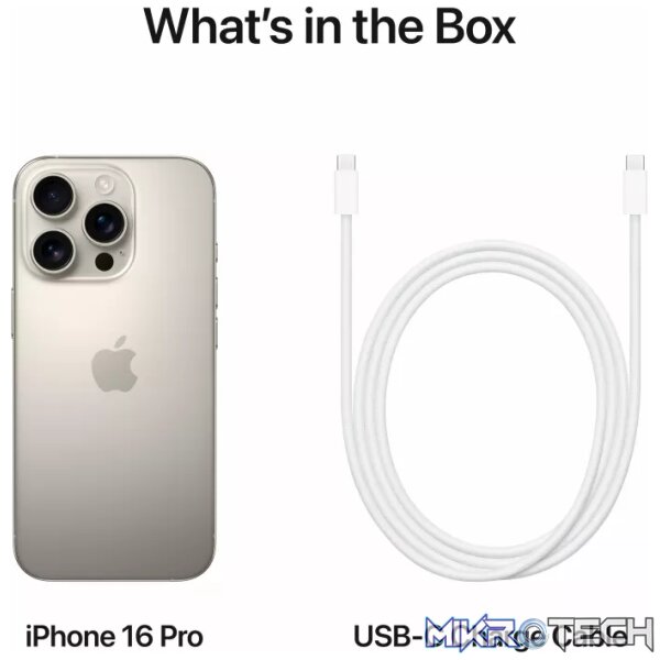 Apple iPhone 16 Pro 6.3-inch 256GB 5G iOS Natural Titanium - Image 8