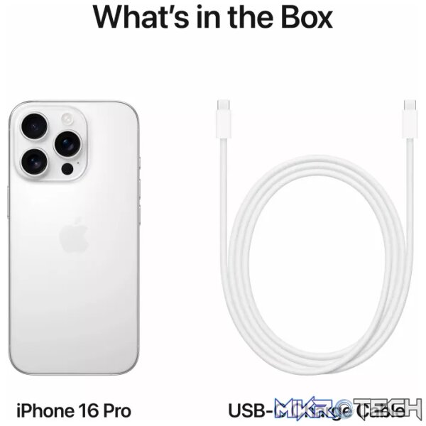 Apple iPhone 16 Pro 6.3-inch 256GB 5G iOS White Titanium - Image 8