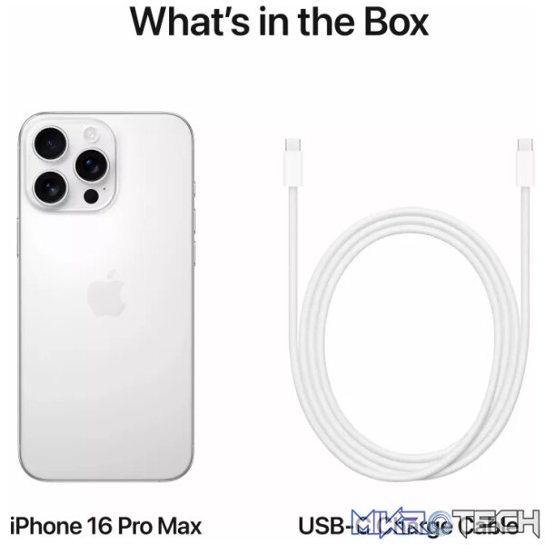 iPhone 16 Pro Max 1TB White Titanium,Model A3296 - Image 8