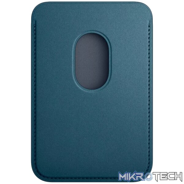 Apple iPhone FineWoven Pacific Blue Wallet with MagSafe Support - Image 2