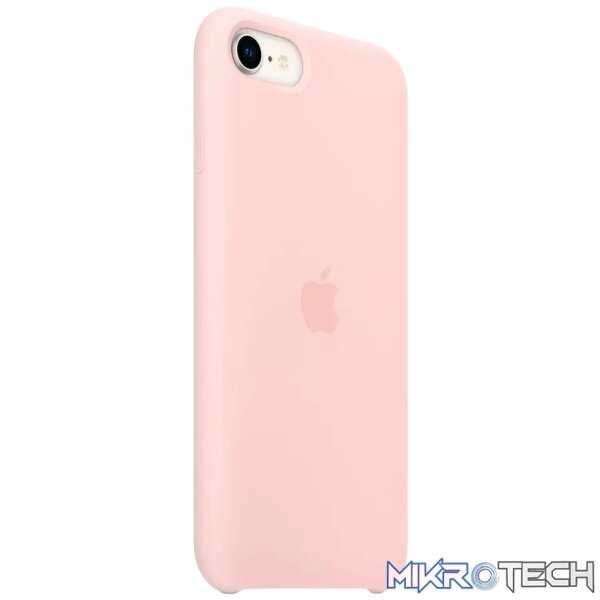 iPhone SE Silicone Case - Chalk Pink - Image 2