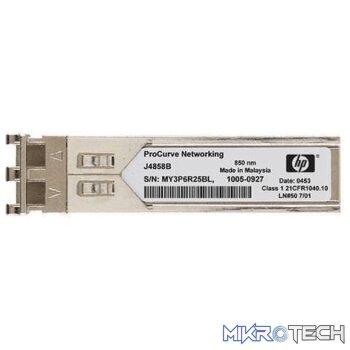 HPE Aruba 1G SFP LC SX Transceiver Module J4858D
