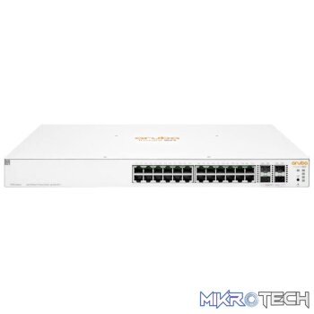 HPE Networking Instant On 1930 24-port PoE GbE Smart Managed Switch with 4x SFP+ Ports JL684B