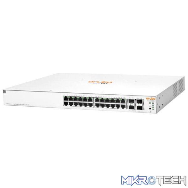HPE Networking Instant On 1930 24-port PoE GbE Smart Managed Switch with 4x SFP+ Ports JL684B - Image 2