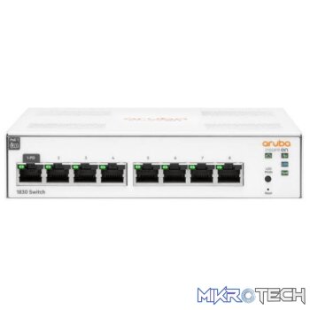 HPE Networking Instant On 1830 8-port Gigabit L2 Smart Managed Switch JL810A