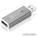 j5create JUC610 USB2.0 to type-A female converter - android mirror switch with display on PC