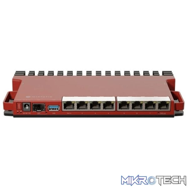 l009uigs-rm-routers-43458745073828 MikroTik 8-port Gigabit Dual Core Router with 1x SFP+ port L009UIGS-RM - Image 1