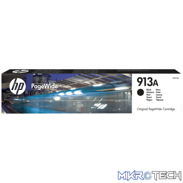 HP 913A PageWide Black Standard Yield Printer Ink Cartridge Original L0R95AE Single-pack - Image 6