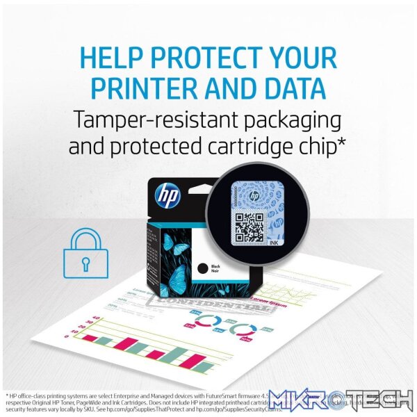 HP 973X PageWide Black High Yield Printer Ink Cartridge Original L0S07AE Single-pack - Image 3